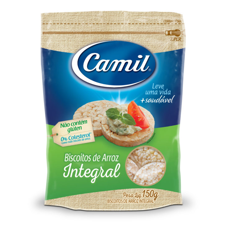 Biscoito De Arroz Integral – Camil